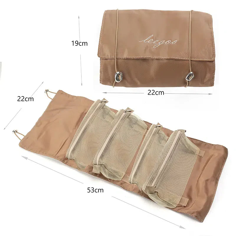4-in-1 Detachable Cosmetic Storage Bag