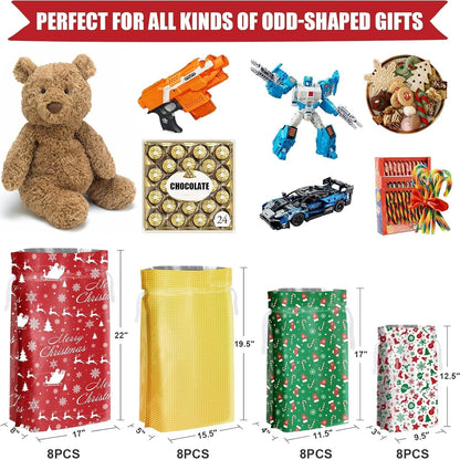 Kringle Express Drawstring Gift Bags