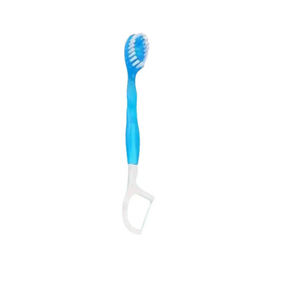 5 in 1 Mini Toothbrush & Floss & Tongue Scraper & Toothpick Set